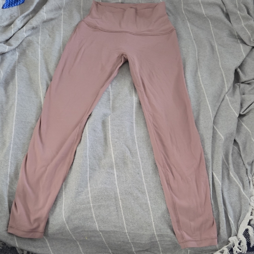 High-Waist dusty rose Leggings